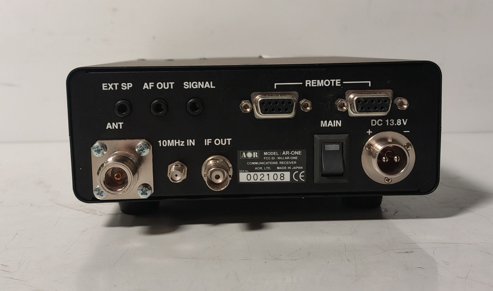 AOR AR-ONE super wide band communications receiver - Serial No: 002108 - W 155 x D 260 x H 75mm - Image 4 of 4