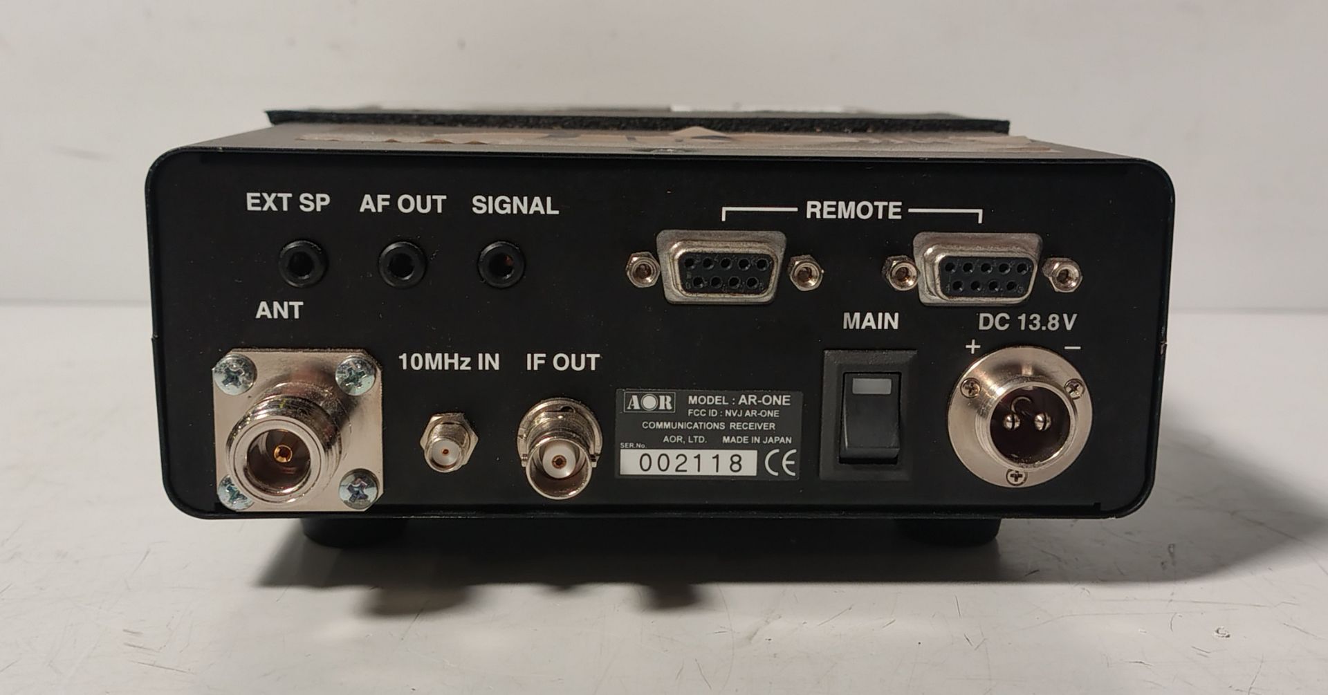 AOR AR-ONE super wide band communications receiver - Serial No: 002118 - W 155 x D 260 x H 75mm - Image 4 of 4