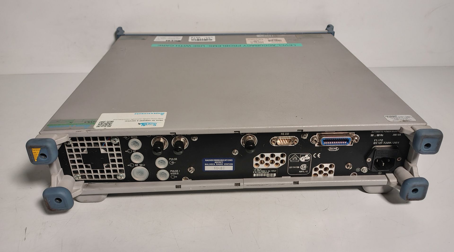 Rohde & Schwarz SML03 signal generator - 9 kHz - 3.3 GHz - Serial No: 100549 - Image 5 of 6