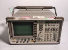 HP 8565E spectrum analyzer - 9 kHz - 50 GHz - Serial No: 3611A00408 - W 370 x D 560 x H 185mm