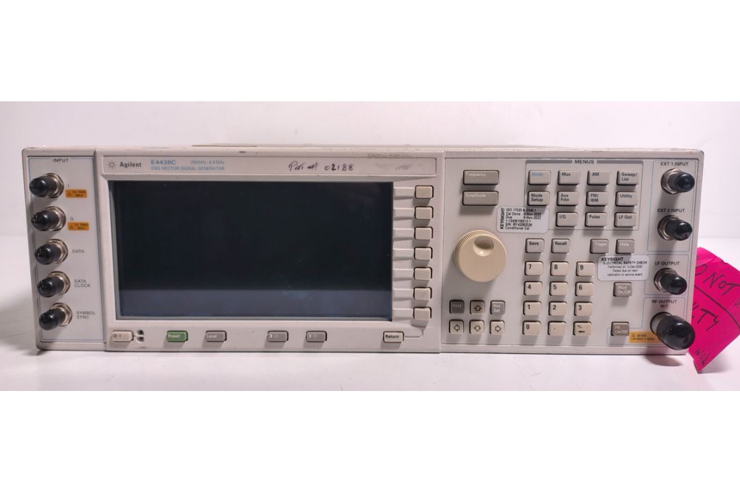 Agilent Technologies E4438C ESG vector signal generator - 250 kHz - 6 GHz - Serial No: MY42082026 - Image 3 of 8
