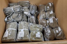 320 items of new packaged clothing - various types see description for details - pictures for sizes