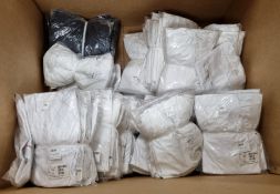 173 items of new packaged clothing - various types see description for details - pictures for sizes