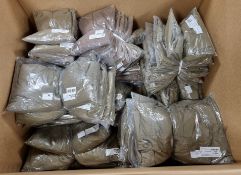 20x Thermal smocks, 50x Thermal undershirts, 15x Thermal jackets, 30x Thermal trousers