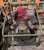 Factair FLF16P Briggs and Stratton powered air compressor - Serial no. 1151
