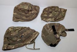 60x British Army MTP combat helmet covers - mixed types - mixed sizes