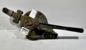 Allweiler hand pump - L 350 x W 200 x H 400mm