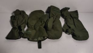 14x Olive arctic outer mittens - MK2 - Unpaired