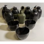 British Forces plastic water canteens - may be incomplete - triwall - 101kg
