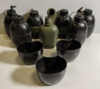 British Forces plastic water canteens - may be incomplete - triwall - 101kg