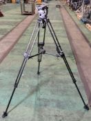 Miller Arrow tripod with VCT-U14 quick release tripod plate in Miller carry case