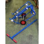 Barrel moving trolley - L 1600 x W 550 x H 900mm