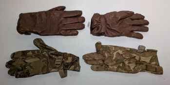 150x British Forces unpaired gloves - mixed styles - mixed sizes