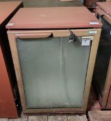 Husky C1H-900-BN-UK-HU single door back bar cooler/fridge - W 600 x D 495 x H 900mm