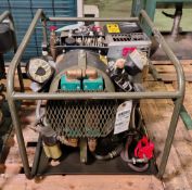 Factair FLF16P Briggs and Stratton powered air compressor - Serial no. 4182/1528