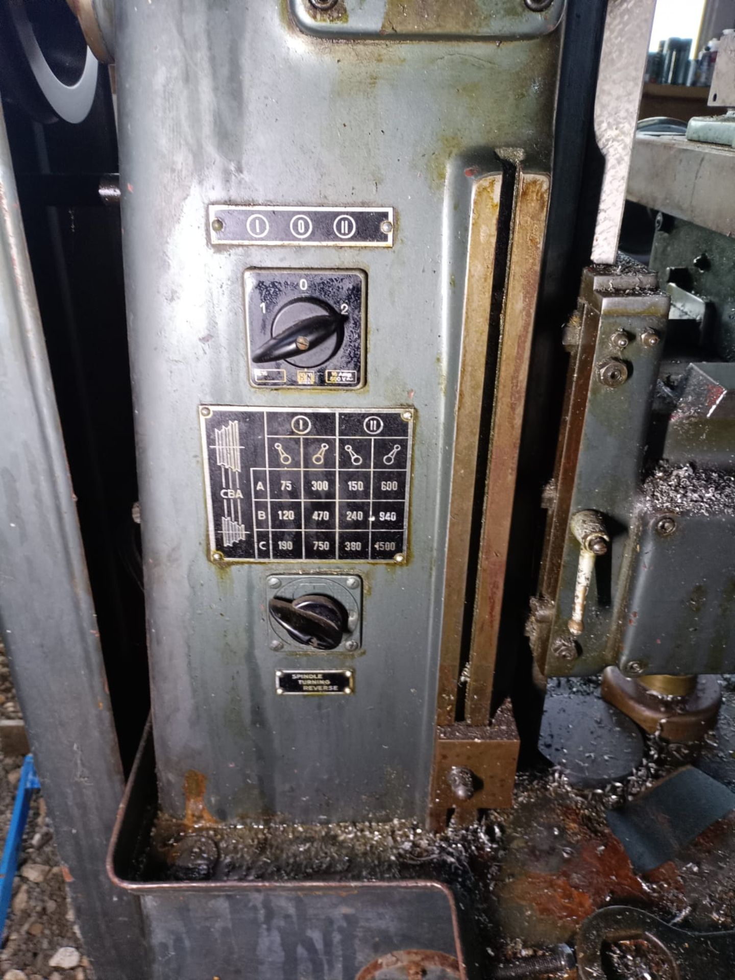 Regiva horizontal & vertical milling machine - 415V - This has been tested and does power up - Image 3 of 5