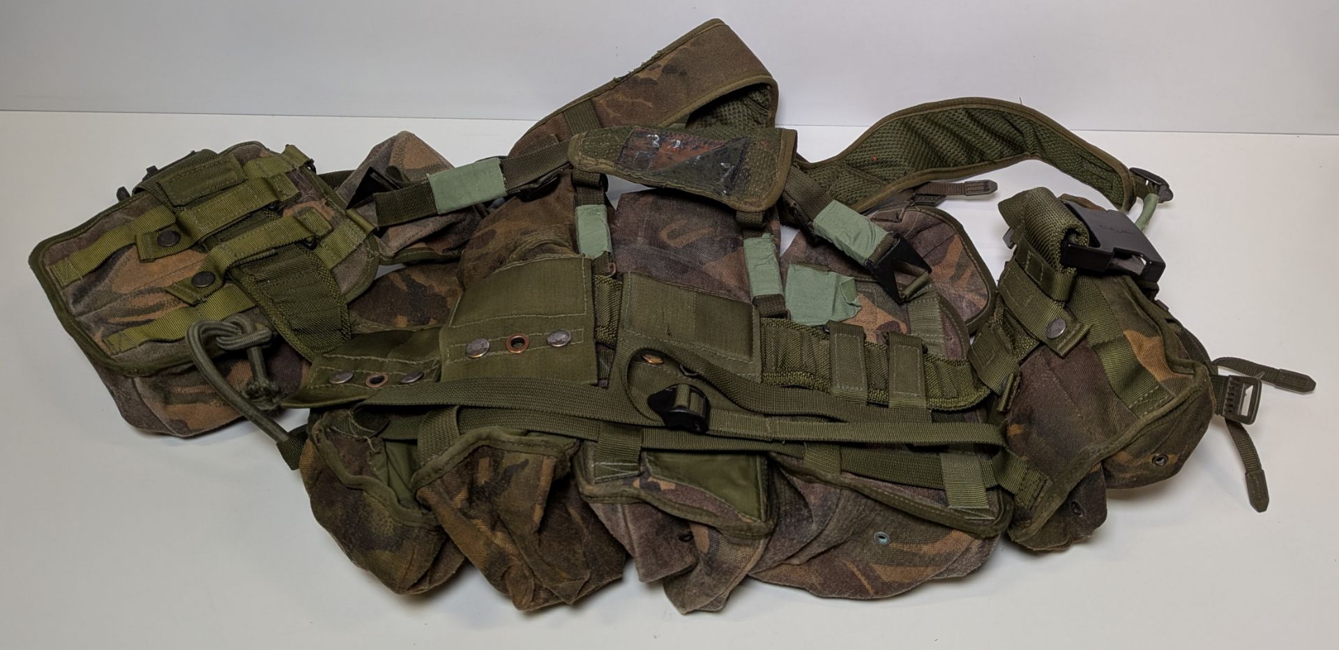 Various types of ex-military DPM accessories - 158kg – may require repair / be incomplete - Image 2 of 11