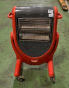 Elite heat portable floor heater - 110V - 50Hz - L 600 x W 500 x H 920mm