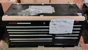 Draper Expert plus 10 drawer tool cabinet - L 1050 x W 450 x H 500mm