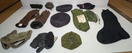 Various types of ex-military hardware and accessories - 127kg – may require repair / be incomplete