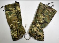 50x British Army MTP MK2 gaiters standard - singles