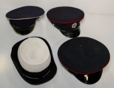 54x British Forces caps - various divisions - mixed sizes