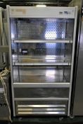 Williams Gem C100 SCS commercial multideck display fridge - W 960 x D 670 x H 1860mm