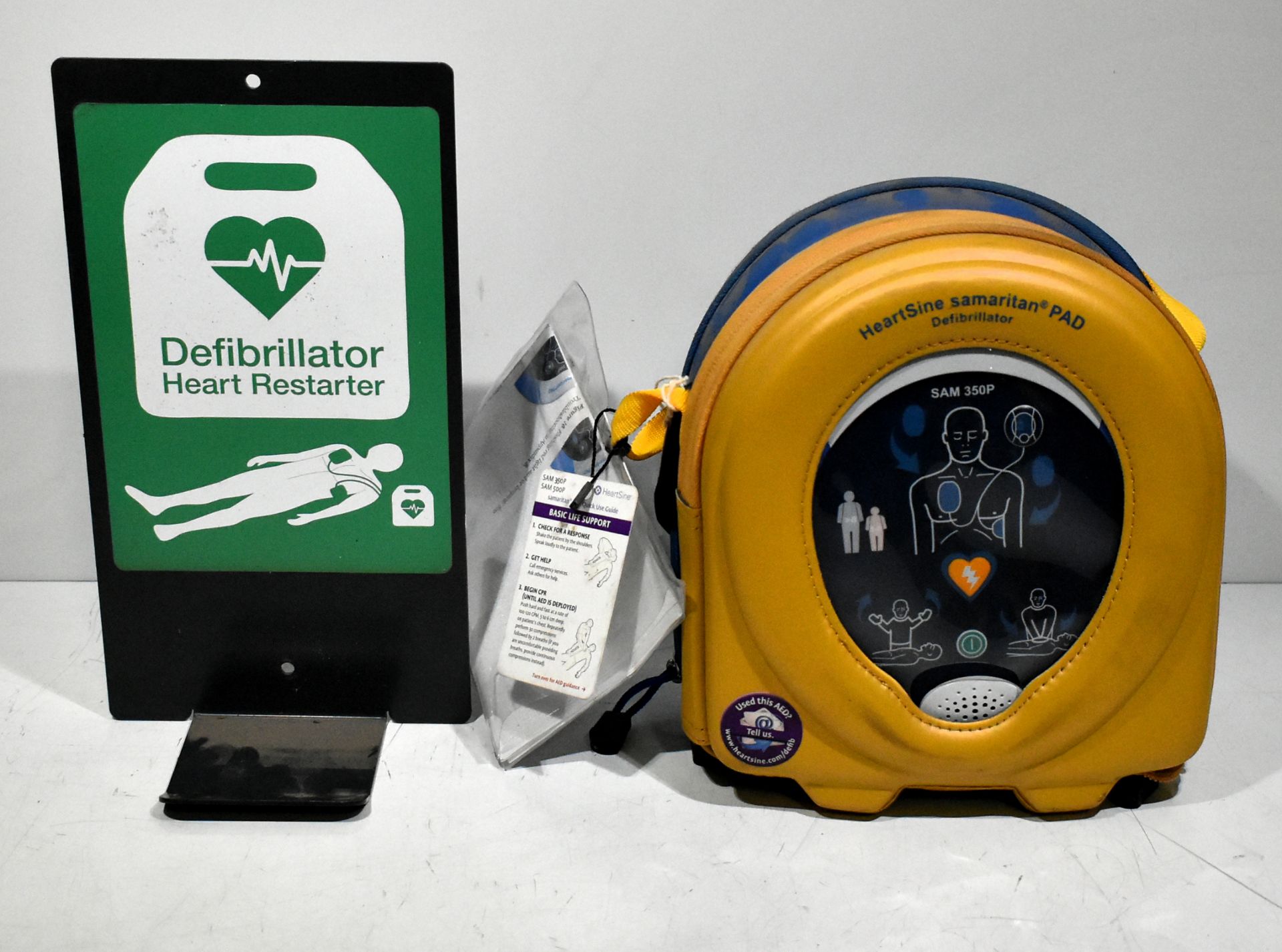 Heartsine samaritan pad defibrillator