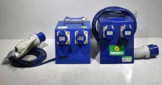 2x 240V junction boxes