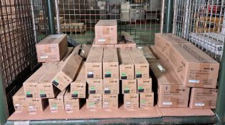 Xerox printer consumables - Phaser 6700 mixed colour toner cartridges - 34 units - Date expired