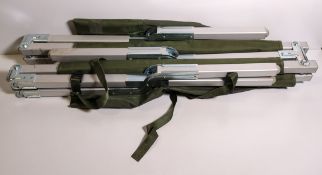 32x British Forces folding cots - may require repair