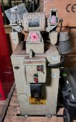 AJH Gryphon double end grinder - L 500 x W 690 x H 1200mm