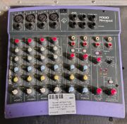 SoundCraft Spirit Folio notepad mini mixer with power supply - W 250 x D 230 x H 50mm
