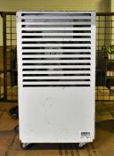 Fral FD33ECO dehumidifier - total hours 8666 - 240V - L 320 x W 330 x H 590mm