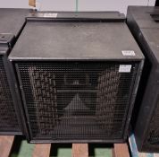 D&B Audiotechnik C17-TOP black speaker unit with mount bracket - W 500 x D 620 x H 580mm