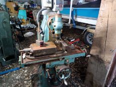 Matrix No6 Milling machine - 415V - 2 speed - Powers up - see description
