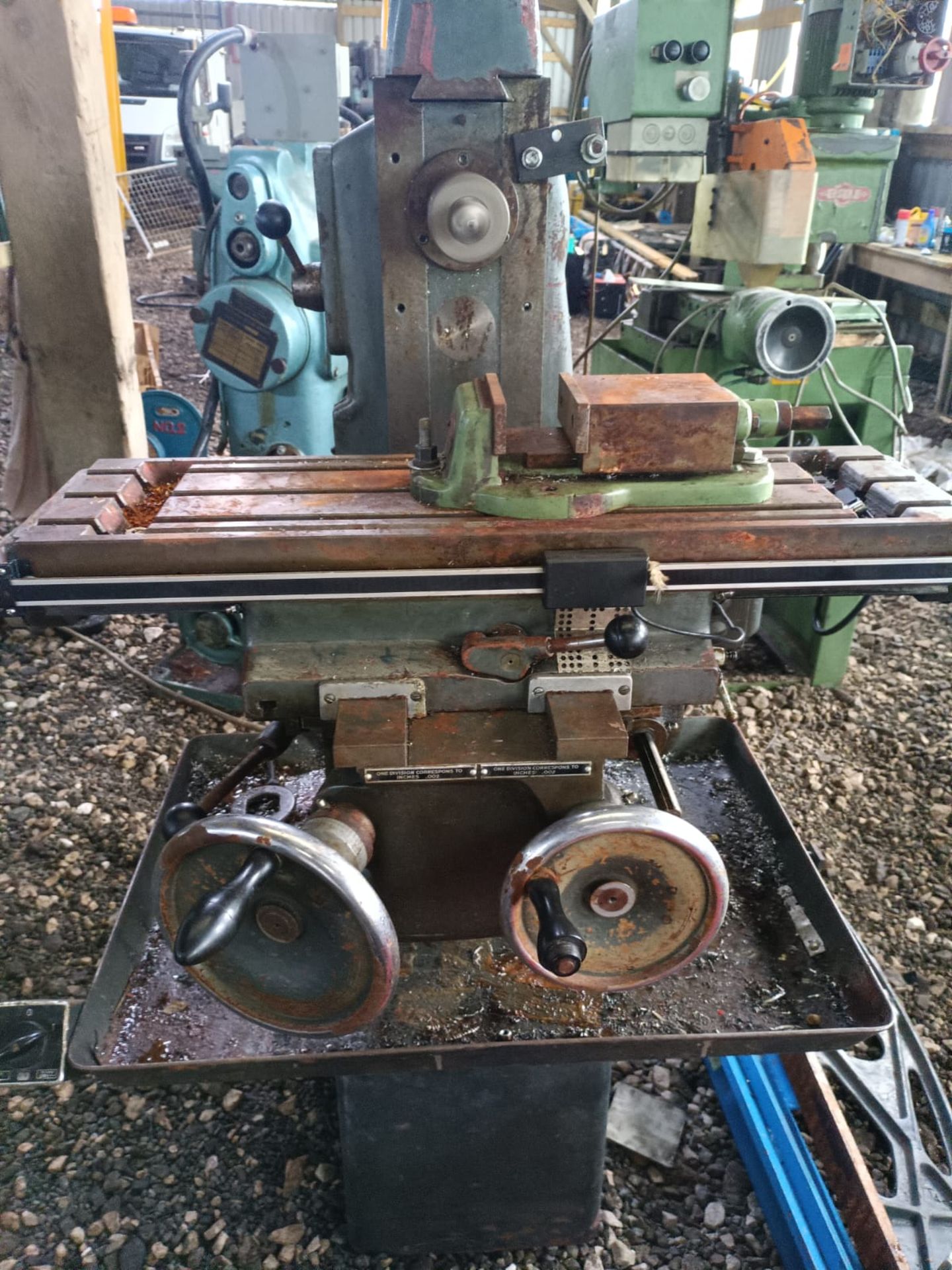 Regiva horizontal & vertical milling machine - 415V - This has been tested and does power up - Image 5 of 5