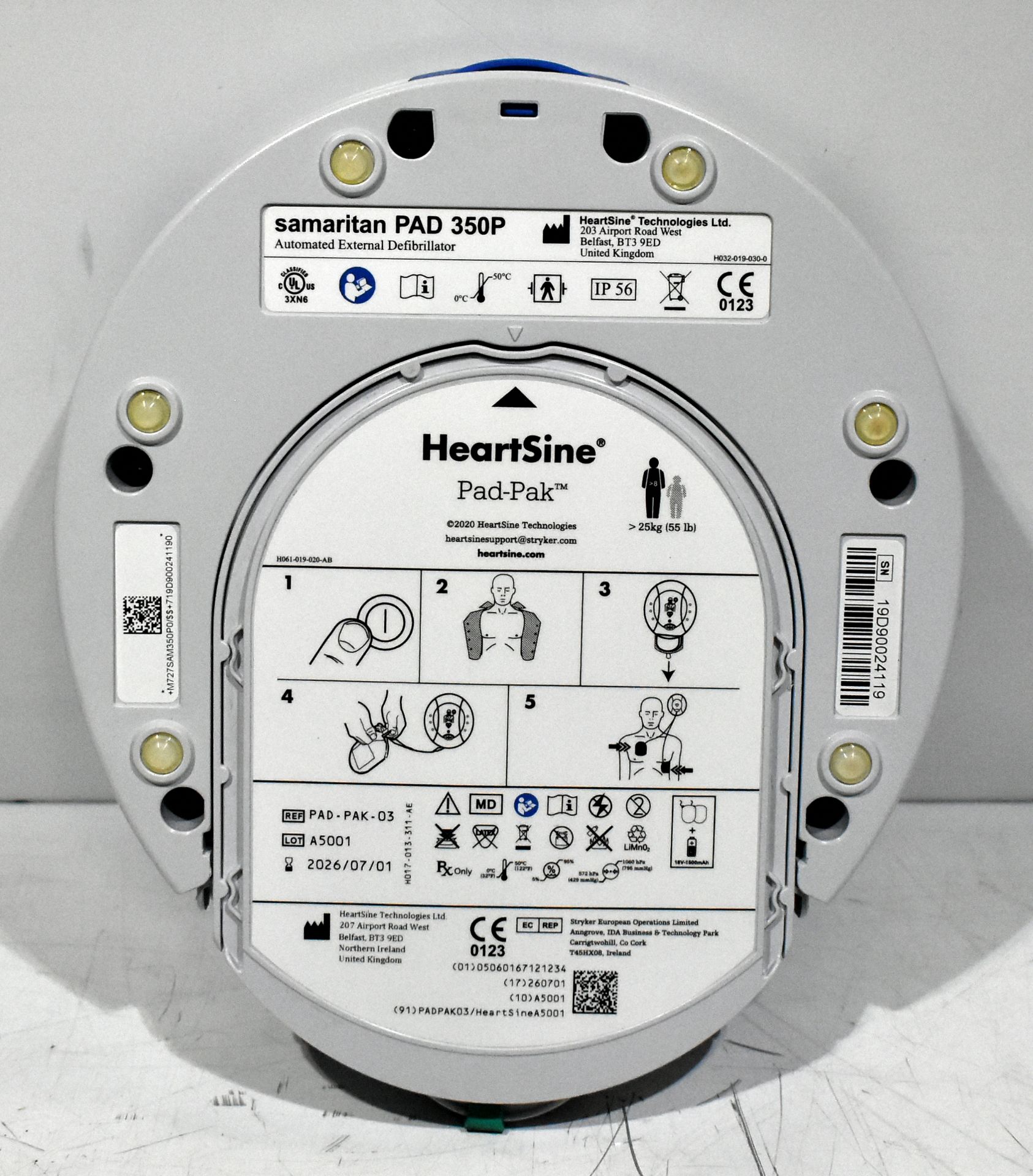 Heartsine samaritan pad defibrillator - Image 4 of 9