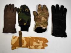 183x British Forces Unpaired gloves - mixed styles - mixed sizes