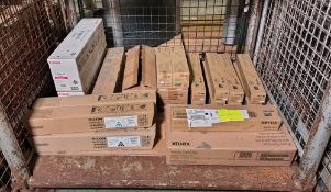 Printer consumables - waste cartridges, fuser and mixed colour toner cartridges