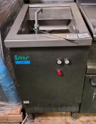 IMC Vulture 826 stainless steel freestanding waste disposal unit - W 430 x D 600 x H 850mm