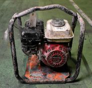 Belle petrol water pump with Honda GX120 engine - L 460 x W 450 x H 500mm