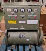 Electro Dynamic Construction A.C/A.C 15kVA 3 phase motor generator - Year: 1983