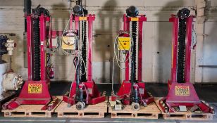 Somers Vehicle Lifts 4 tonne four-post 3-phase column lift