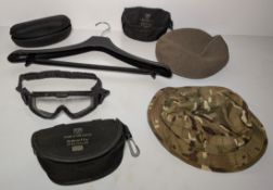 Various types of ex-military hardware and accessories - 171kg – may require repair / be incomplete