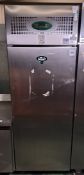 Foster EPROG600L stainless steel single door upright freezer - W 680 x D 810 x H 2010mm