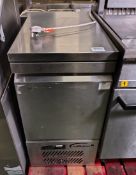 Williams H5CT R1 stainless steel single door counter fridge - W 445 x D 735 x H 860mm
