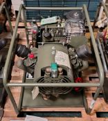 Factair FLF16P Briggs and Stratton powered air compressor - Serial no. 1061