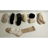 Various mixed socks - various sizes - paired & unpaired - unknown quantity - 179kg
