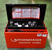 Rothenberger Rofrost Turbo electric pipe freezer - 110-115V - 50/60Hz - L 560 x W 300 x H 320mm